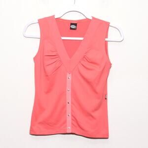 Breno Rio V-neck tank top Peach color Size M